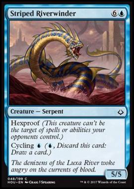 Striped Riverwinder - Rivospiro Striato - [HOU] [NM]