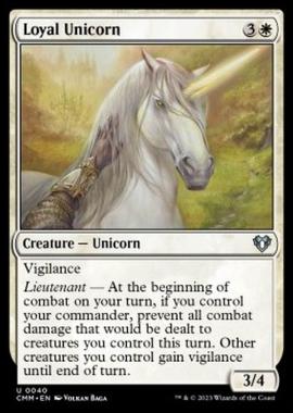 Loyal Unicorn - Loyal Unicorn - [CMM] [NM] [Foil]
