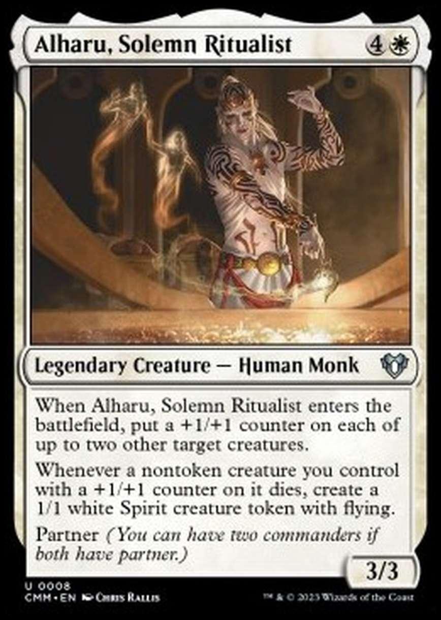 Alharu, Solemn Ritualist - Alharu, Solemn Ritualist - [CMM] [NM] [Foil]