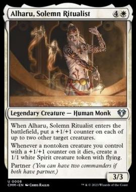 Alharu, Solemn Ritualist - Alharu, Solemn Ritualist - [CMM] [NM] [Foil]