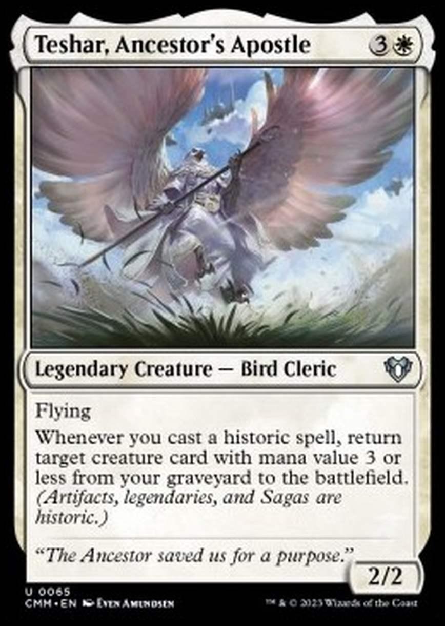 Teshar, Ancestor's Apostle - Teshar, Ancestor's Apostle - [CMM] [NM] [Foil]