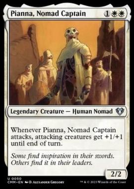 Pianna, Nomad Captain - Pianna, Nomad Captain - [CMM] [NM] [Foil]