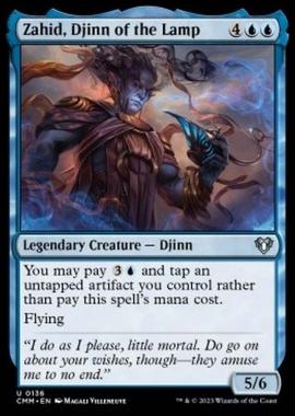 Zahid, Djinn of the Lamp - Zahid, Djinn of the Lamp - [CMM] [NM] [Foil]