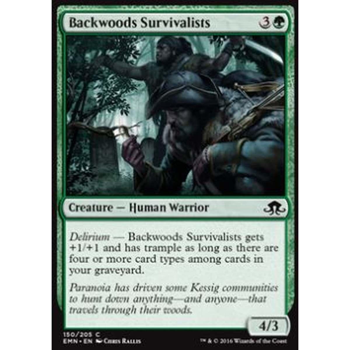 Backwoods Survivalists - Survivalisti della Boscaglia - [EMN] [NM]