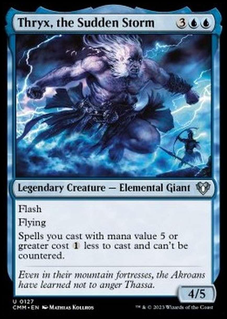 Thryx, the Sudden Storm - Thryx, the Sudden Storm - [CMM] [NM] [Foil]