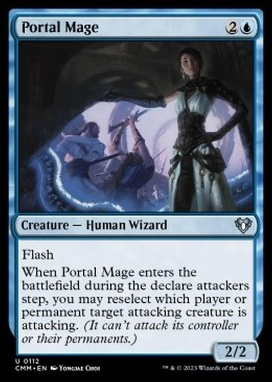 Portal Mage - Portal Mage - [CMM] [NM] [Foil]