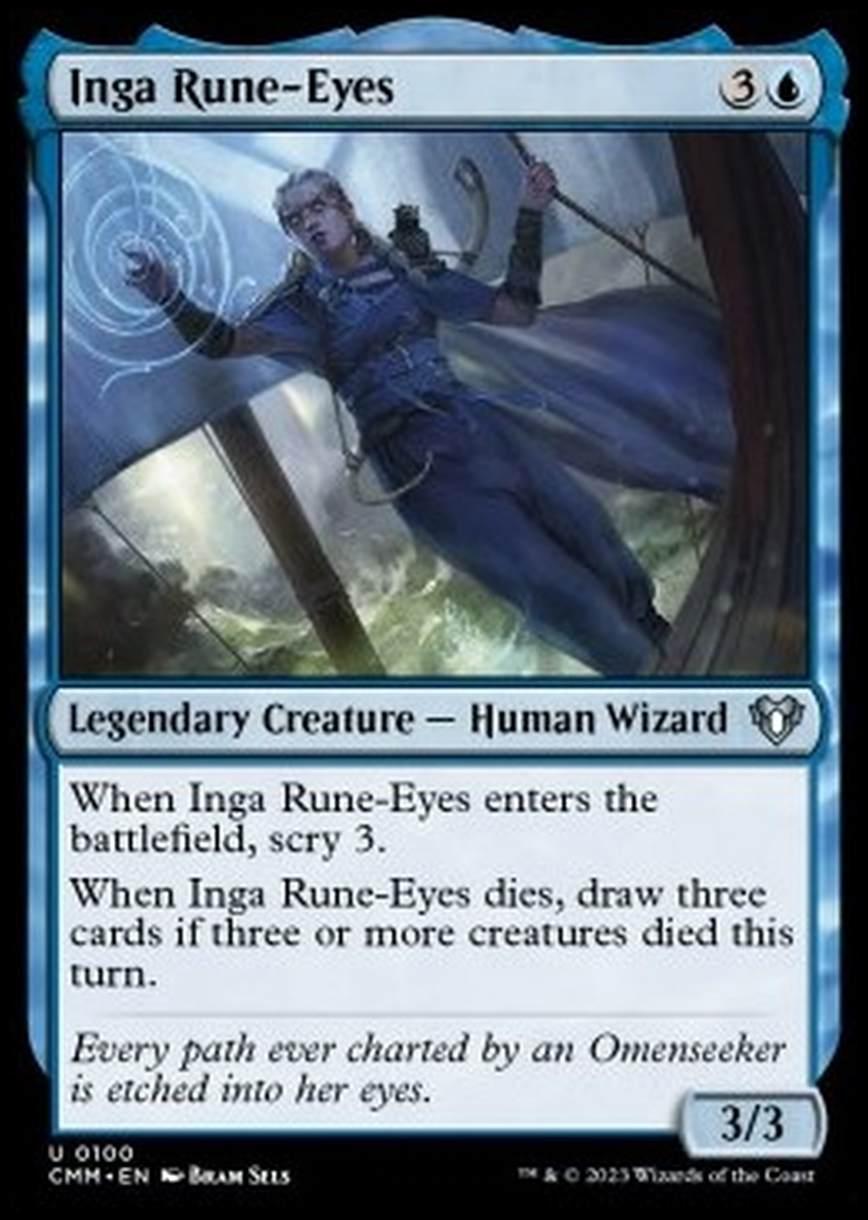 Inga Rune-Eyes - Inga Rune-Eyes - [CMM] [NM] [Foil]