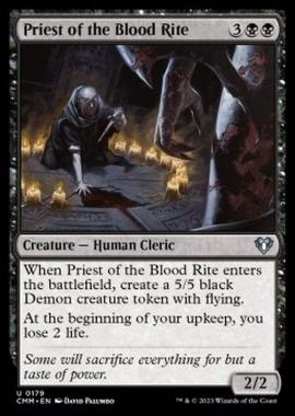 Priest of the Blood Rite - Priest of the Blood Rite - [CMM] [NM] [Foil]