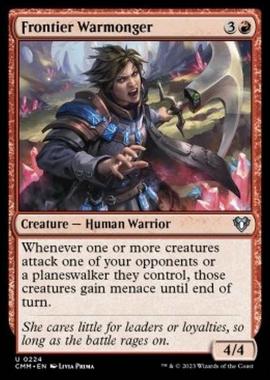 Frontier Warmonger - Frontier Warmonger - [CMM] [NM] [Foil]