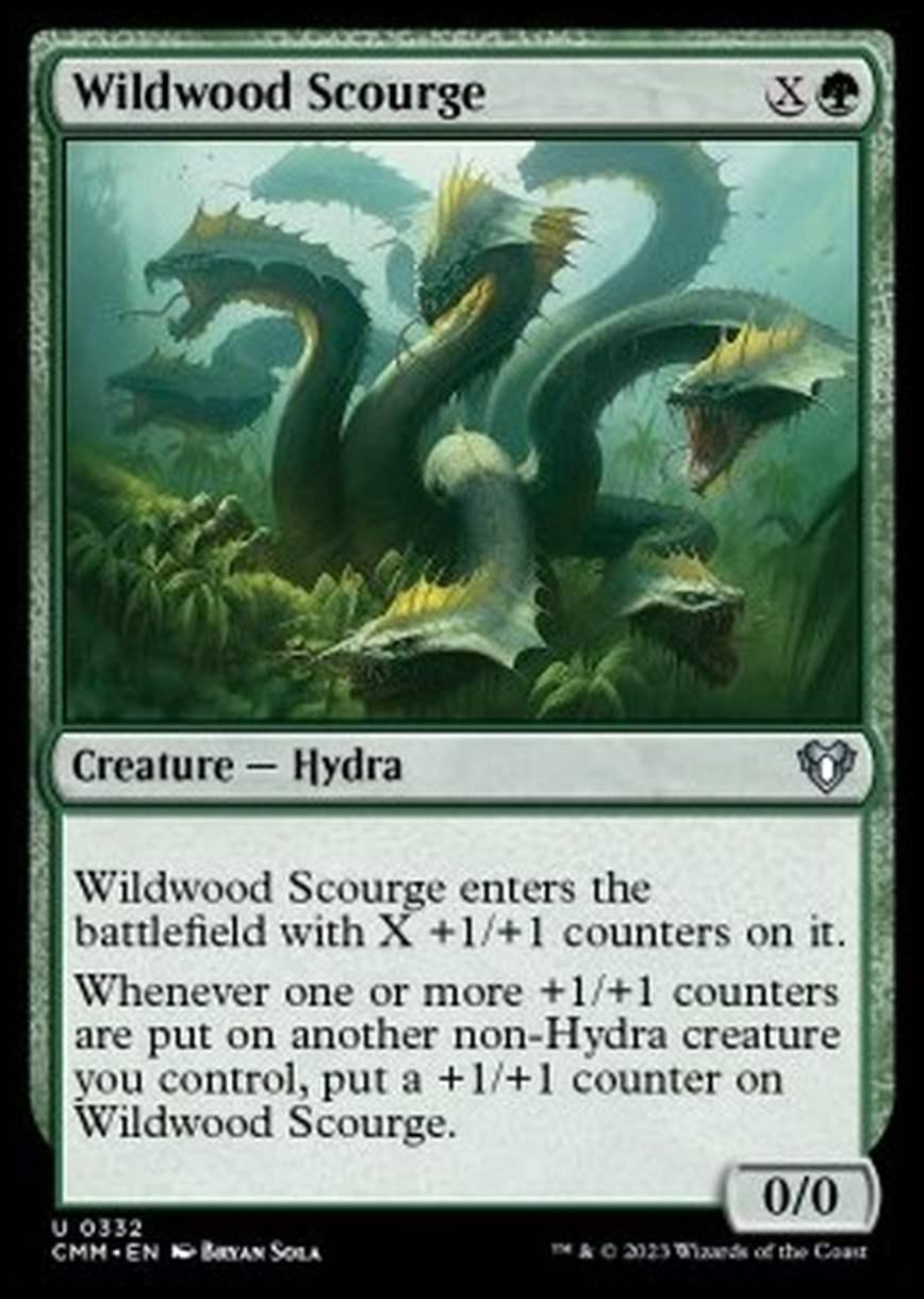 Wildwood Scourge - Wildwood Scourge - [CMM] [NM] [Foil]