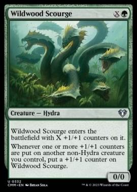 Wildwood Scourge - Wildwood Scourge - [CMM] [NM] [Foil]