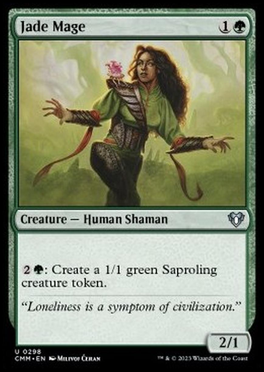 Jade Mage - Jade Mage - [CMM] [NM] [Foil]