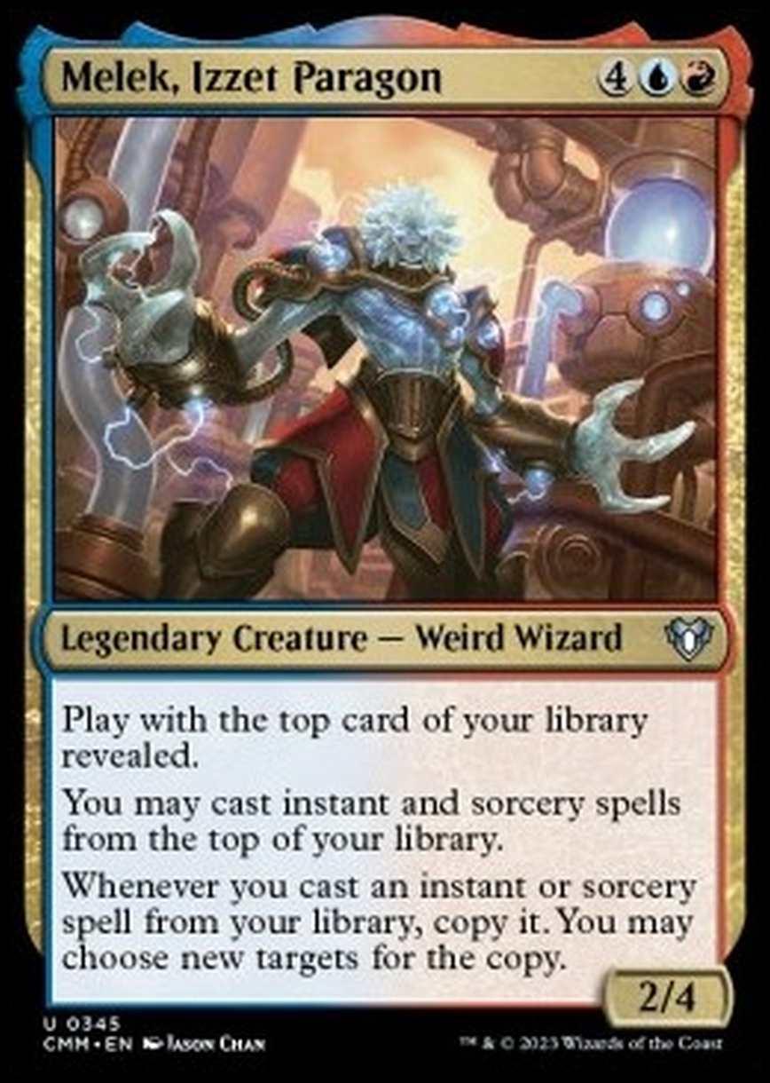 Melek, Izzet Paragon - Melek, Izzet Paragon - [CMM] [NM] [Foil]