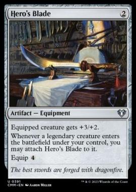 Hero's Blade - Hero's Blade - [CMM] [NM] [Foil]