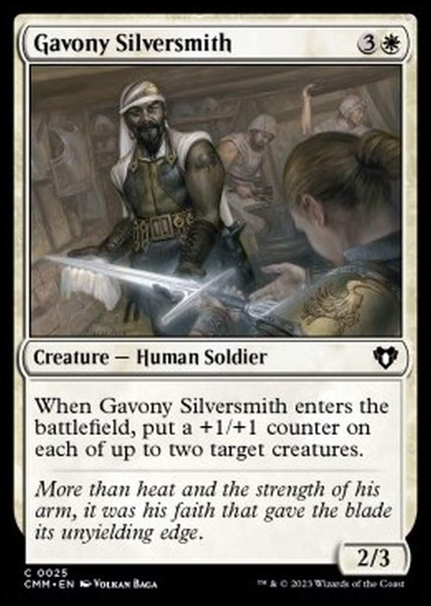 Gavony Silversmith - Gavony Silversmith - [CMM] [NM] [Foil]