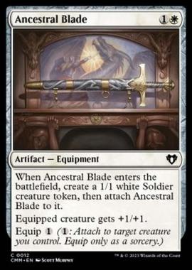 Ancestral Blade - Ancestral Blade - [CMM] [NM] [Foil]