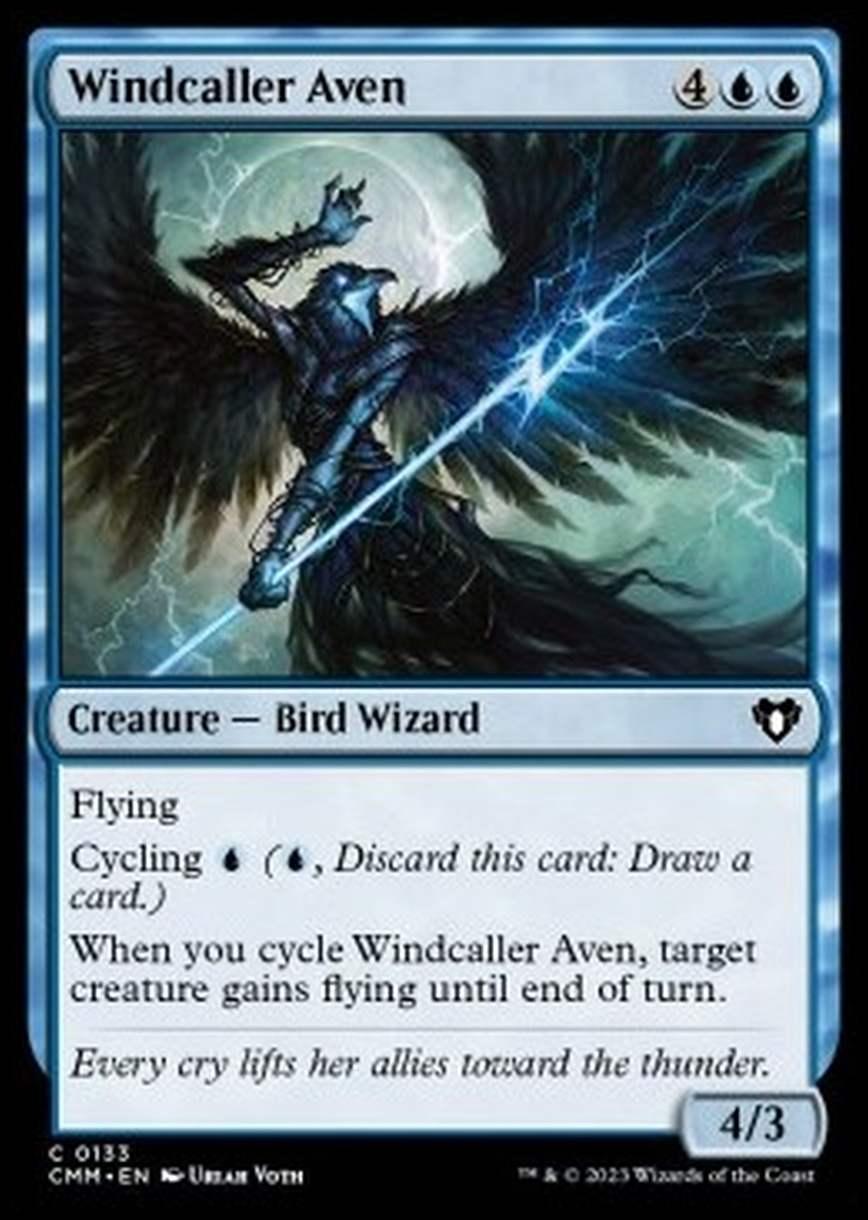 Windcaller Aven - Windcaller Aven - [CMM] [NM] [Foil]