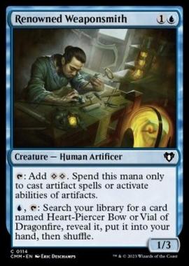 Renowned Weaponsmith - Renowned Weaponsmith - [CMM] [NM] [Foil]