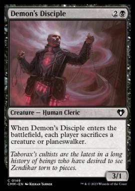 Demon's Disciple - Demon's Disciple - [CMM] [NM] [Foil]