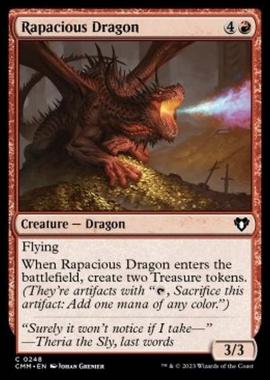 Rapacious Dragon - Rapacious Dragon - [CMM] [NM] [Foil]