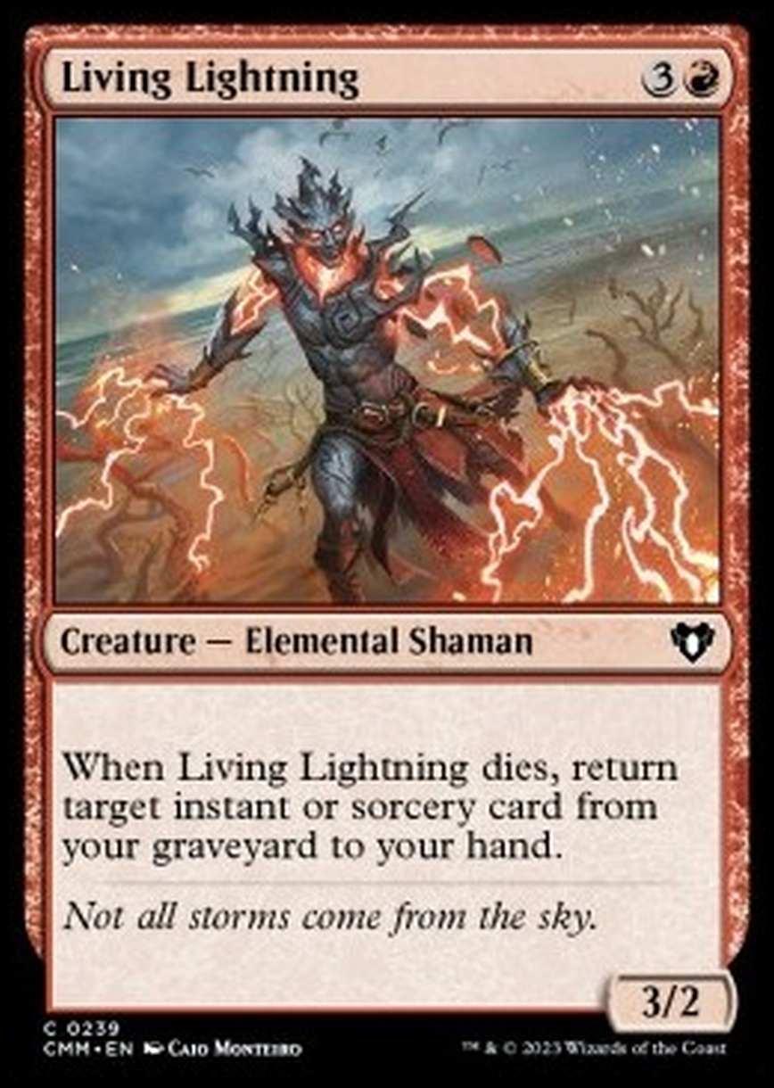 Living Lightning - Living Lightning - [CMM] [NM] [Foil]