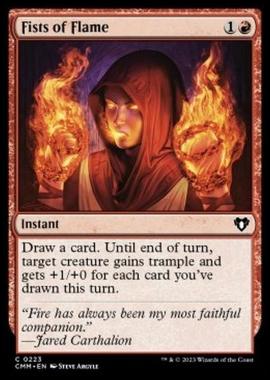 Fists of Flame - Fists of Flame - [CMM] [NM] [Foil]