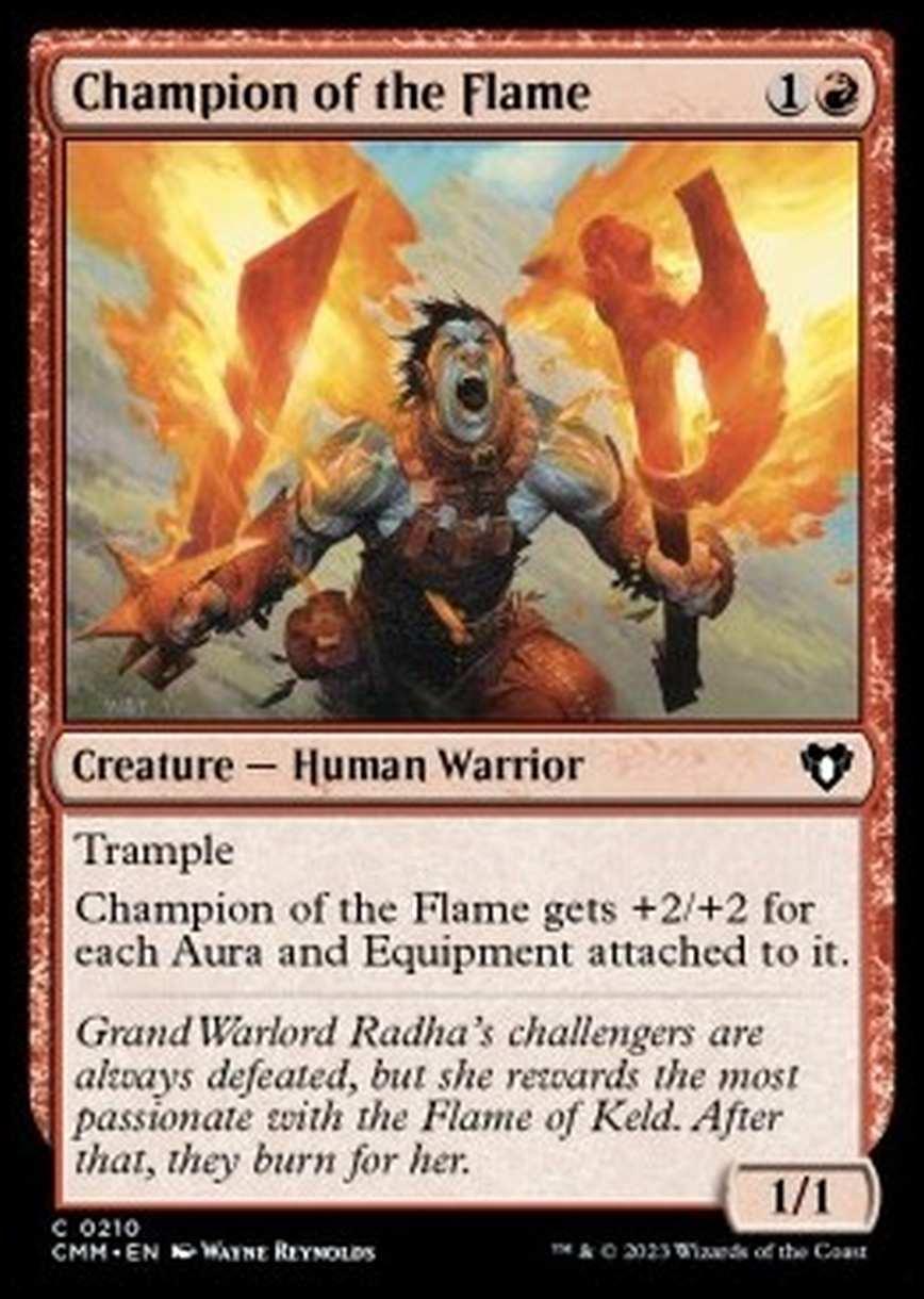 Champion of the Flame - Champion of the Flame - [CMM] [NM] [Foil]