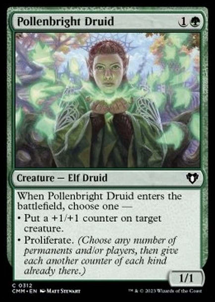 Pollenbright Druid - Pollenbright Druid - [CMM] [NM] [Foil]