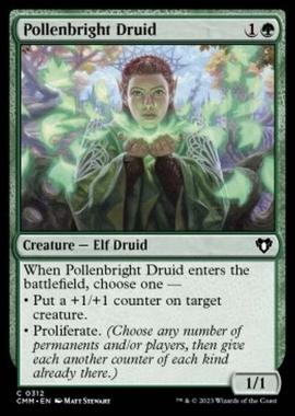 Pollenbright Druid - Pollenbright Druid - [CMM] [NM] [Foil]