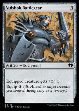 Vulshok Battlegear - Vulshok Battlegear - [CMM] [NM] [Foil]