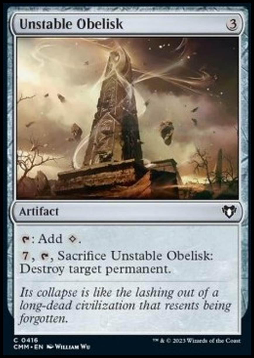 Unstable Obelisk - Unstable Obelisk - [CMM] [NM] [Foil]