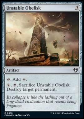 Unstable Obelisk - Unstable Obelisk - [CMM] [NM] [Foil]