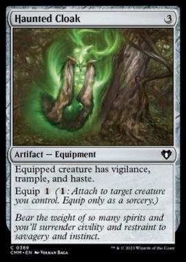 Haunted Cloak - Haunted Cloak - [CMM] [NM] [Foil]