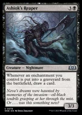 Ashiok's Reaper - Ashiok's Reaper - [WOE] [NM] [Foil]