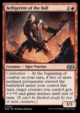 Belligerent of the Ball - Belligerent of the Ball - [WOE] [NM] [Foil]