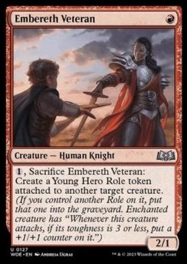 Embereth Veteran - Embereth Veteran - [WOE] [NM] [Foil]