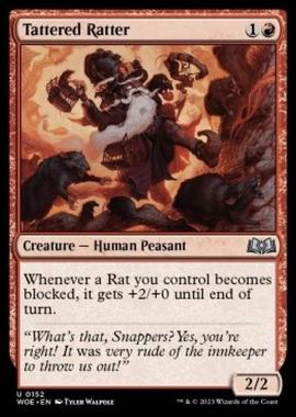 Tattered Ratter - Tattered Ratter - [WOE] [NM] [Foil]