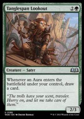 Tanglespan Lookout - Tanglespan Lookout - [WOE] [NM] [Foil]