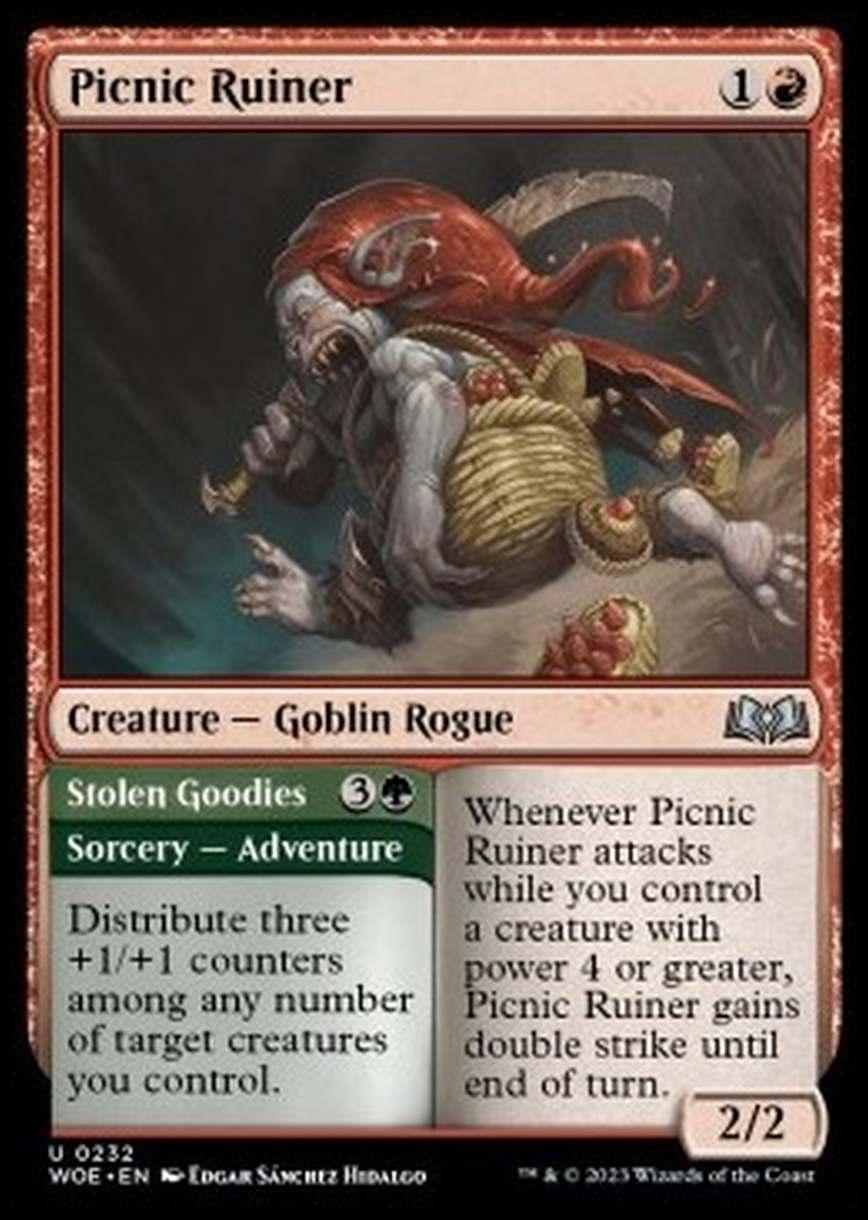 Picnic Ruiner // Stolen Goodies - Picnic Ruiner // Stolen Goodies - [WOE] [NM] [Foil]
