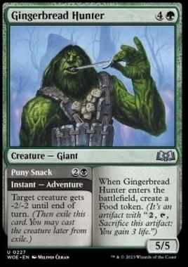 Gingerbread Hunter // Puny Snack - Gingerbread Hunter // Puny Snack - [WOE] [NM] [Foil]