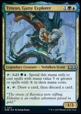 Troyan, Gutsy Explorer - Troyan, Gutsy Explorer - [WOE] [NM] [Foil]