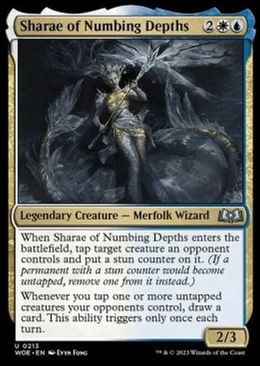 Sharae of Numbing Depths - Sharae of Numbing Depths - [WOE] [NM] [Foil]