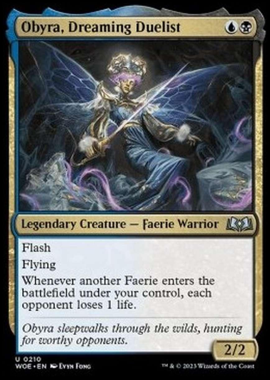 Obyra, Dreaming Duelist - Obyra, Dreaming Duelist - [WOE] [NM] [Foil]