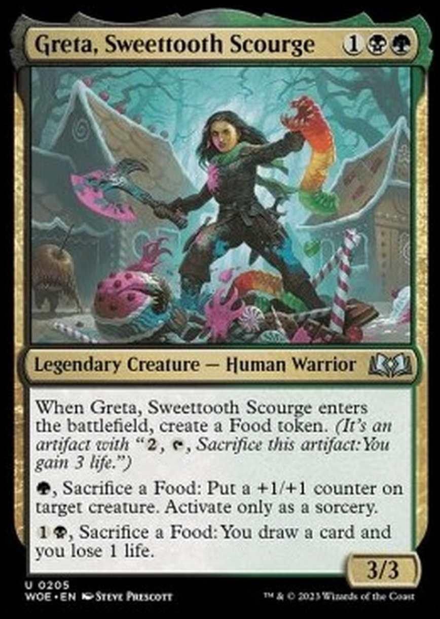 Greta, Sweettooth Scourge - Greta, Sweettooth Scourge - [WOE] [NM] [Foil]