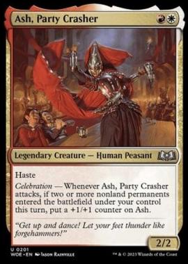 Ash, Party Crasher - Ash, Party Crasher - [WOE] [NM] [Foil]