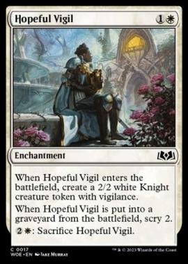 Hopeful Vigil - Hopeful Vigil - [WOE] [NM] [Foil]