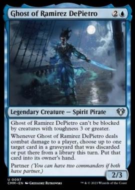 Ghost of Ramirez DePietro - Ghost of Ramirez DePietro - [CMM] [NM] [Foil]