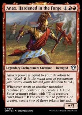 Anax, Hardened in the Forge - Anax, Hardened in the Forge - [CMM] [NM] [Foil]