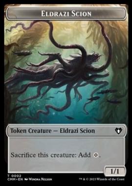 Eldrazi Scion Token (C 1/1) // Phyrexian Germ Token (B 0/0) - Eldrazi Scion Token (C 1/1) // Phyrexian Germ Token (B 0/0) - [XCMM] [NM]