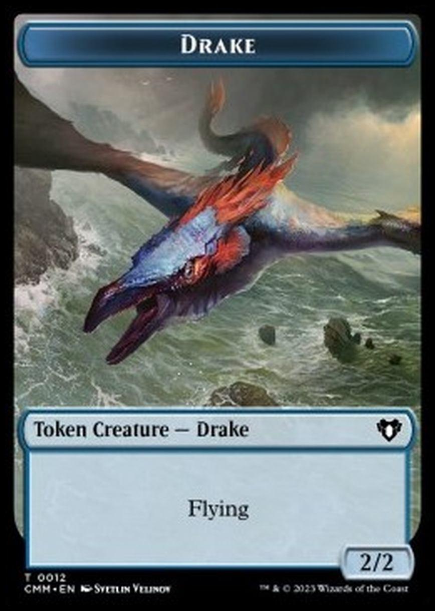 Drake Token (U 2/2) // Eldrazi Token (C 10/10) - Drake Token (U 2/2) // Eldrazi Token (C 10/10) - [XCMM] [NM]